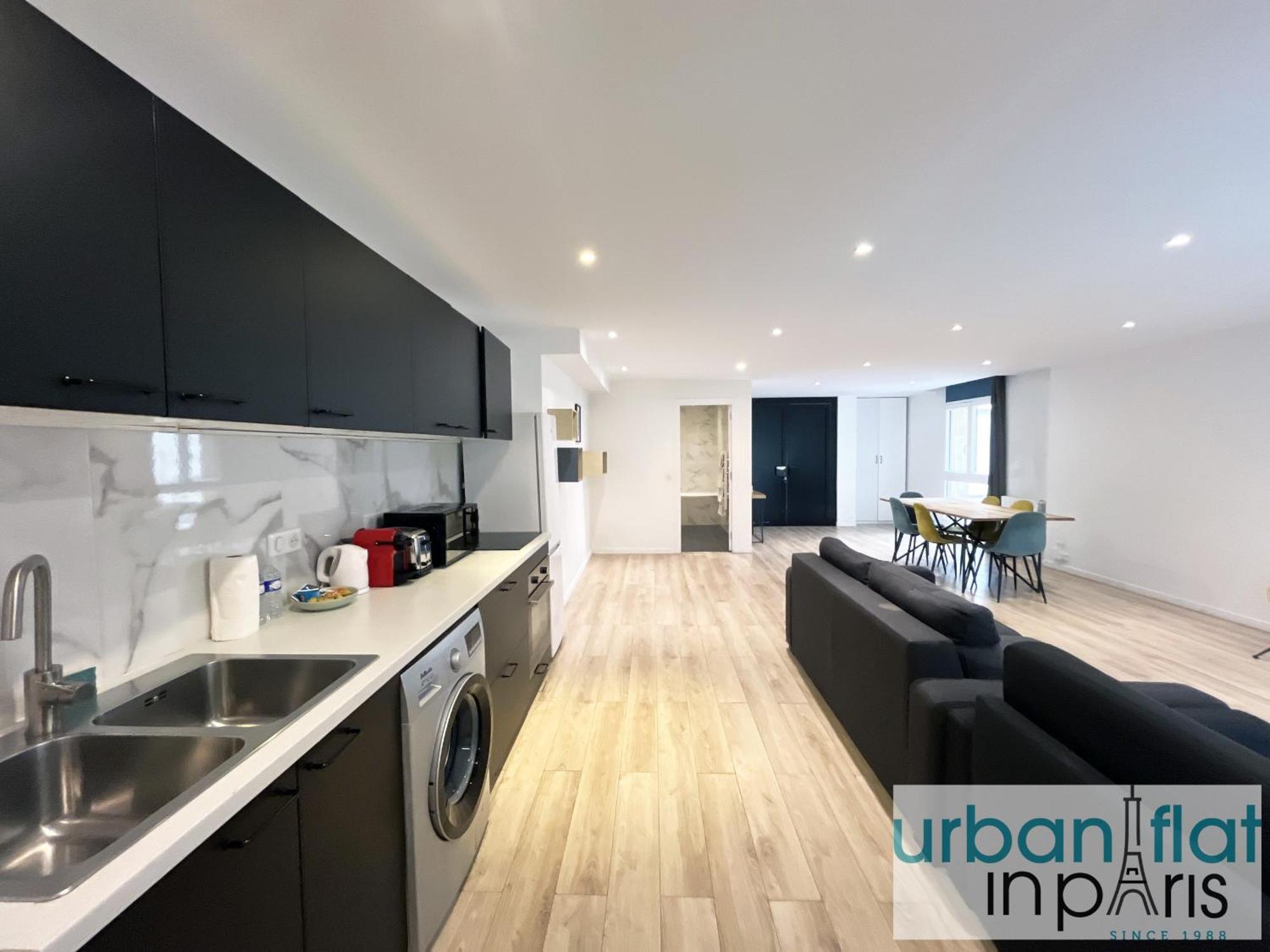 Urban Flat 182 - Spacious 4 Bedroom Flat In Paris Bagian luar foto